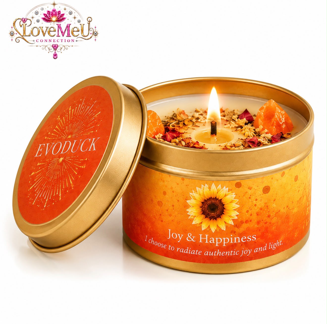 🕯️ Vela Alegria & Felicidade