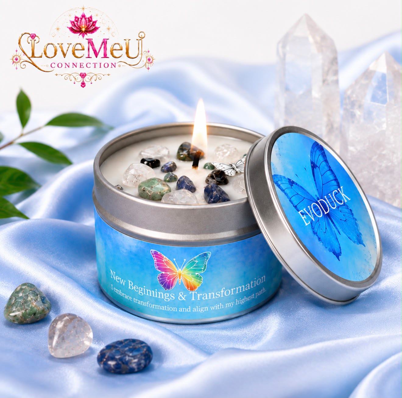 Vela Proteção & Limpeza com Cristais