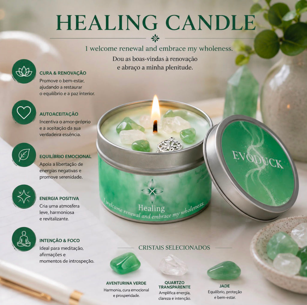 Vela Healing – Cura, Renovação & Equilíbrio