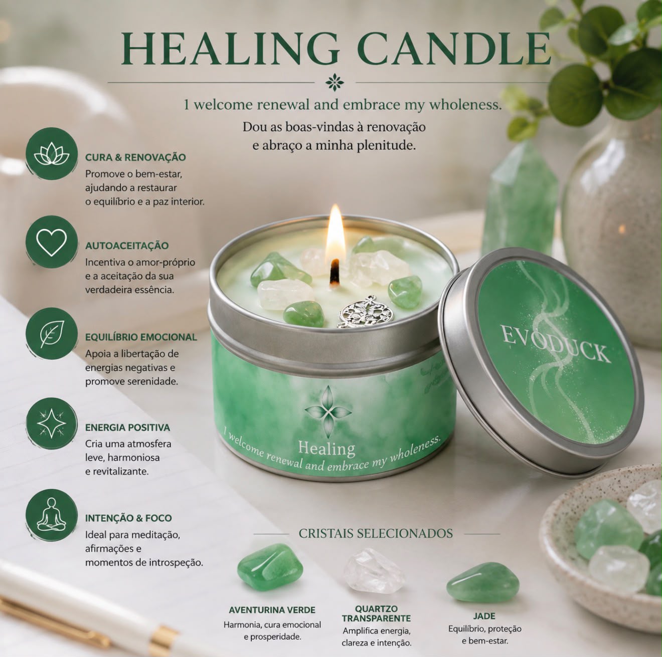 Vela Healing – Cura, Renovação & Equilíbrio