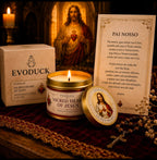 Vela Sagrado Coração de Jesus - linda vela para 7 dias.