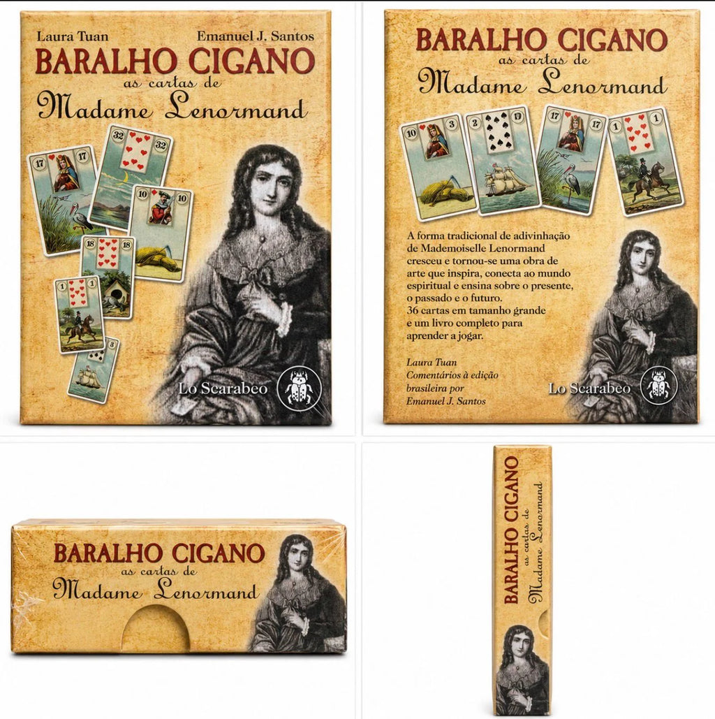 Baralho Cigano Madame Lenormand – Um Guia Intuitivo para a Sabedoria do Dia a Dia
