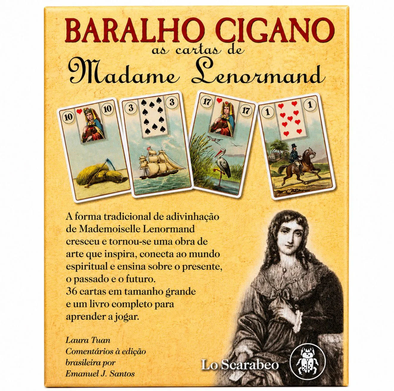 Baralho Cigano Madame Lenormand – Um Guia Intuitivo para a Sabedoria do Dia a Dia