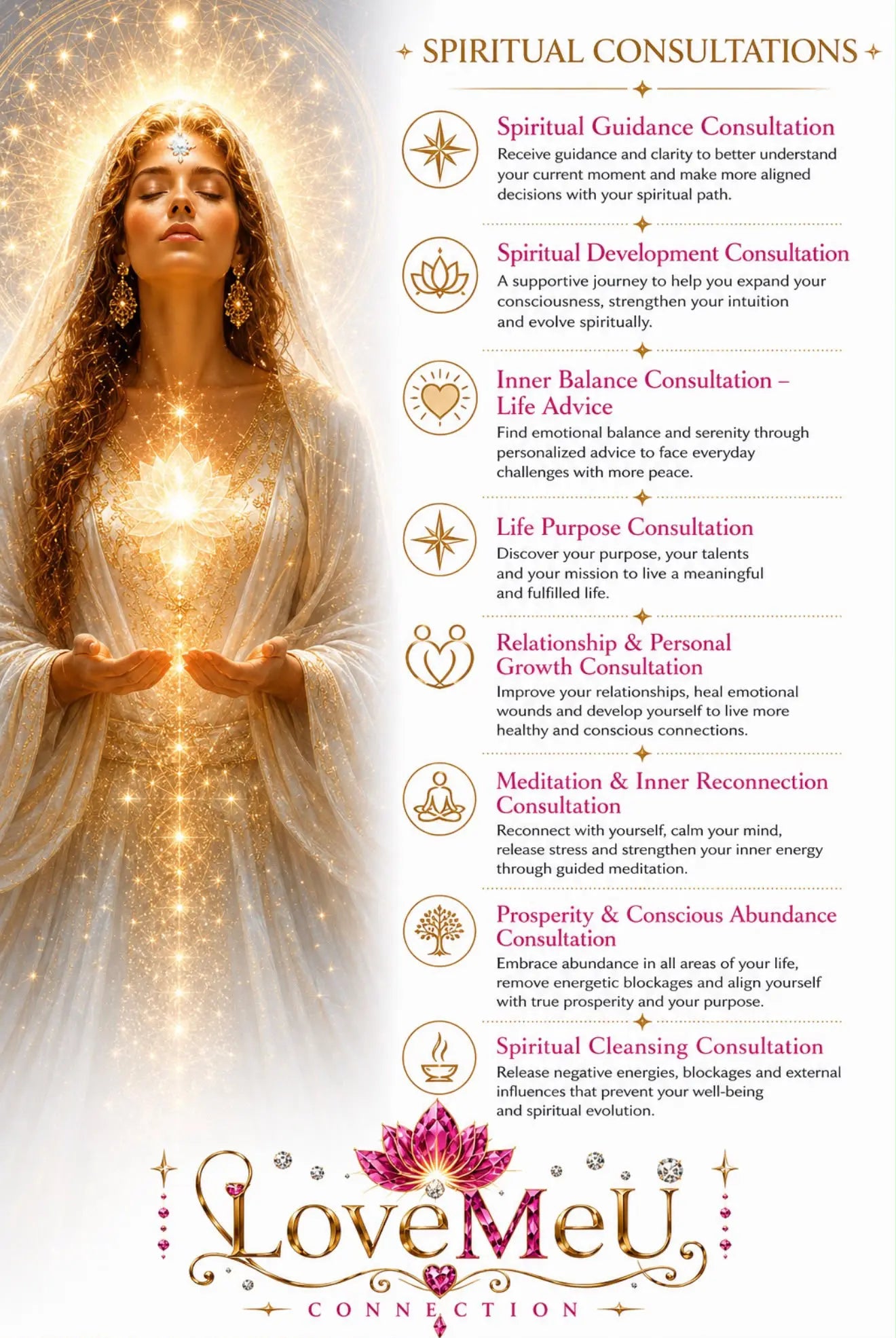Spiritual Consultation - Areas of Expertise