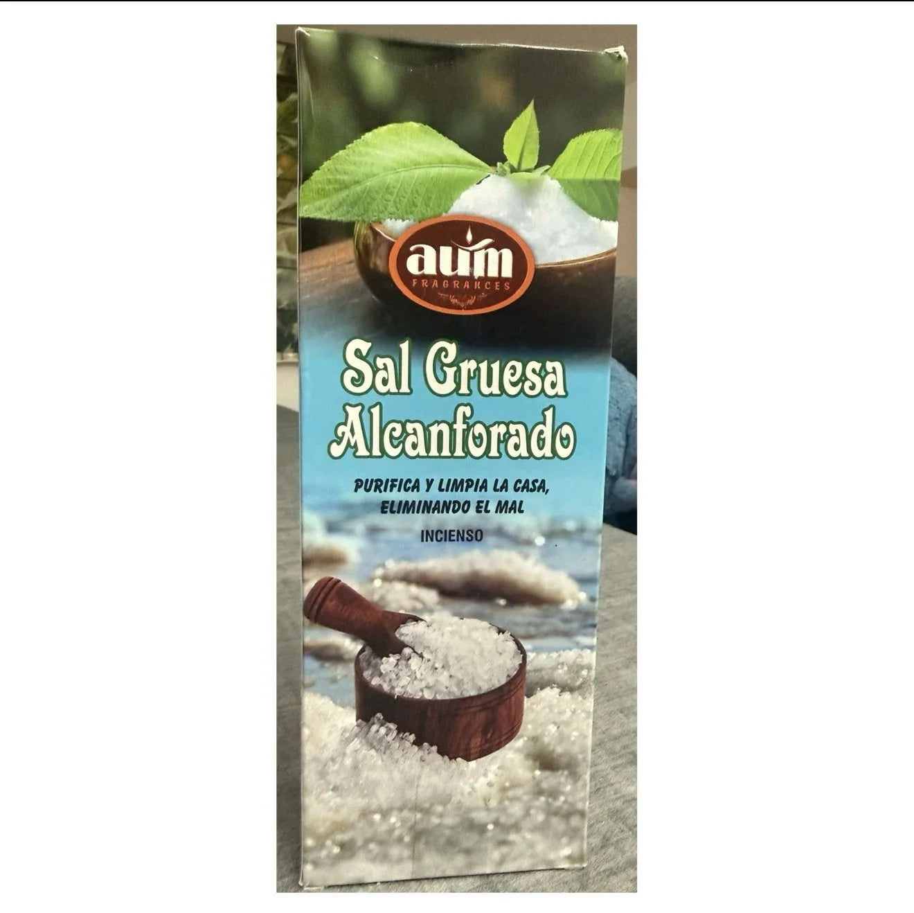Incenso Sal Grossa Alcanforado – Purificação, Proteção e Harmonia