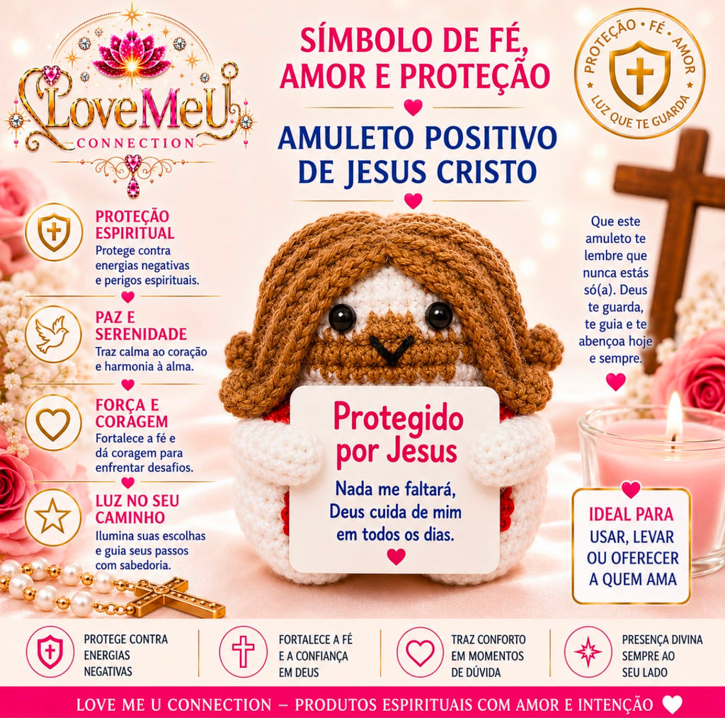 AMULETO POSITIVO DE JESUS CRISTO