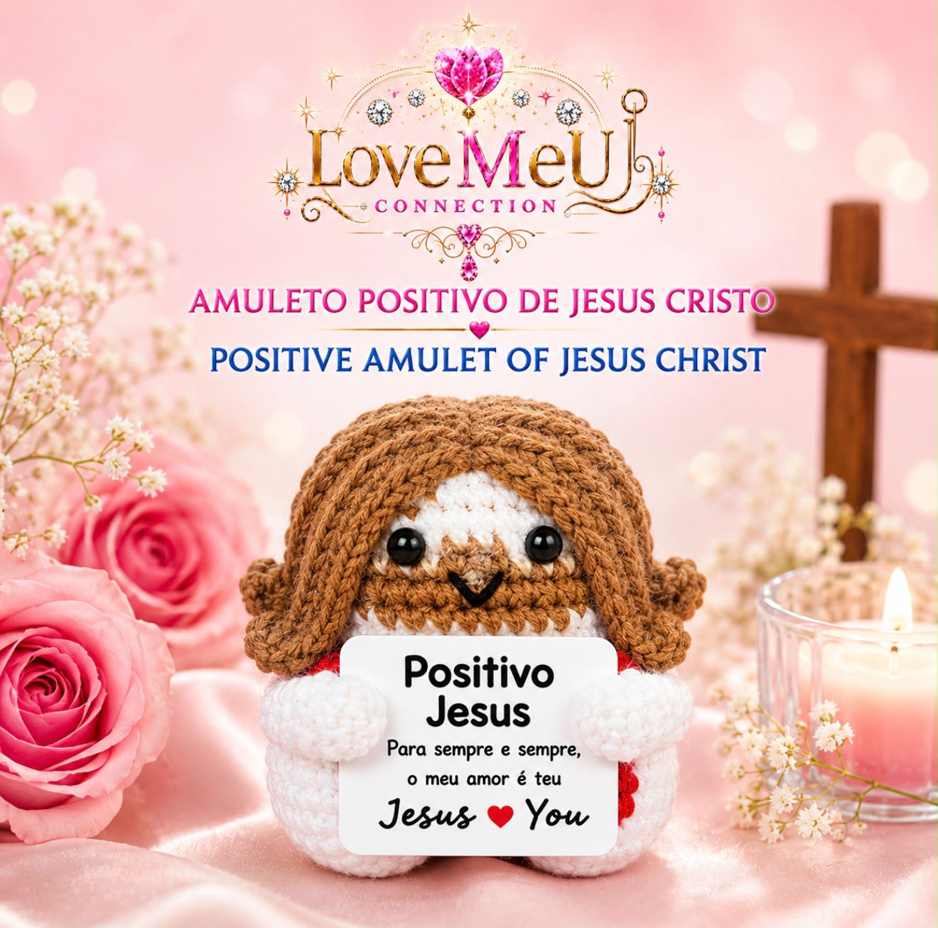 AMULETO POSITIVO DE JESUS CRISTO