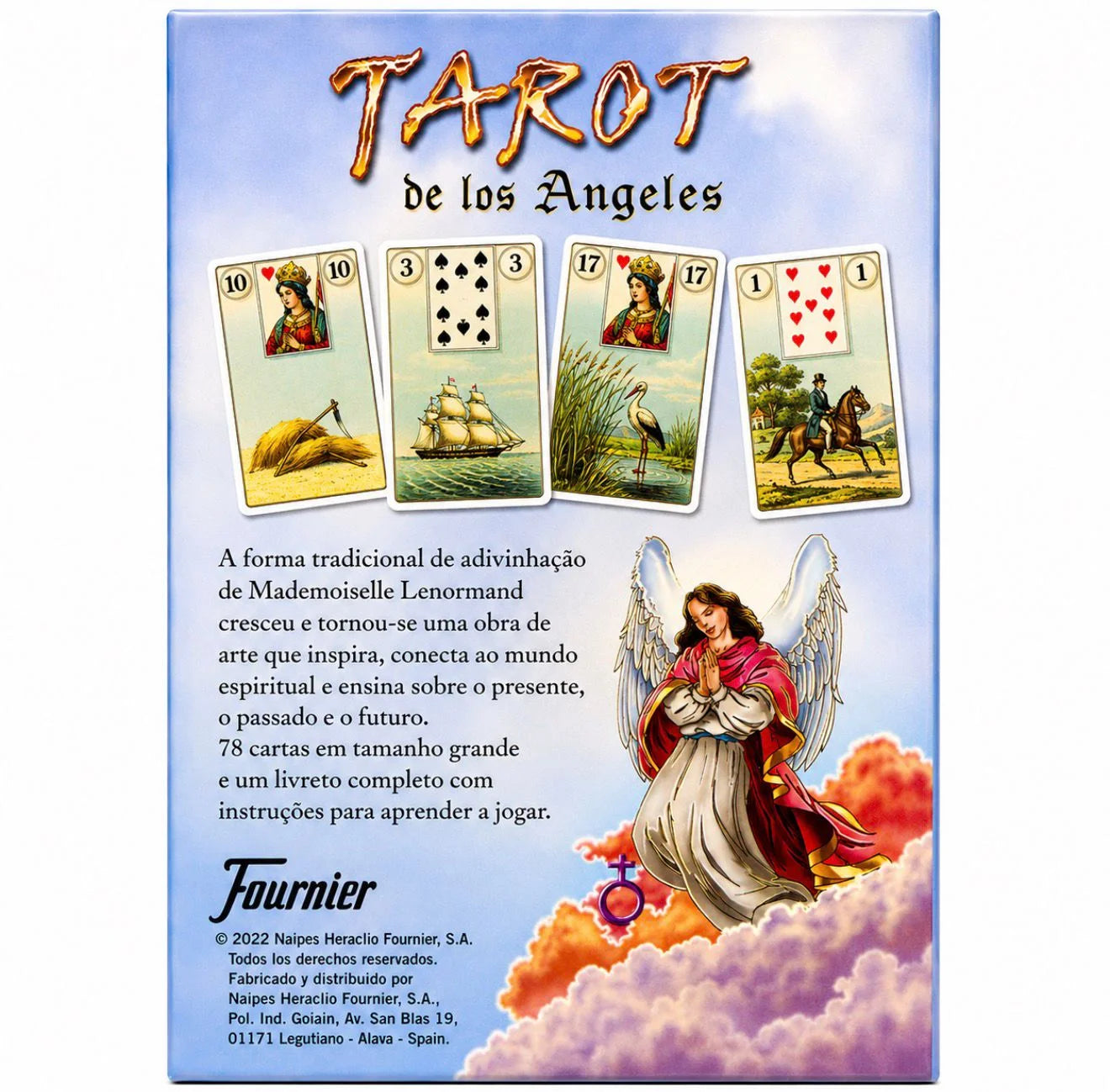 Tarot de los Ángeles - 78 Cartas de Orientação, Inspiração e Sabedoria Espiritual